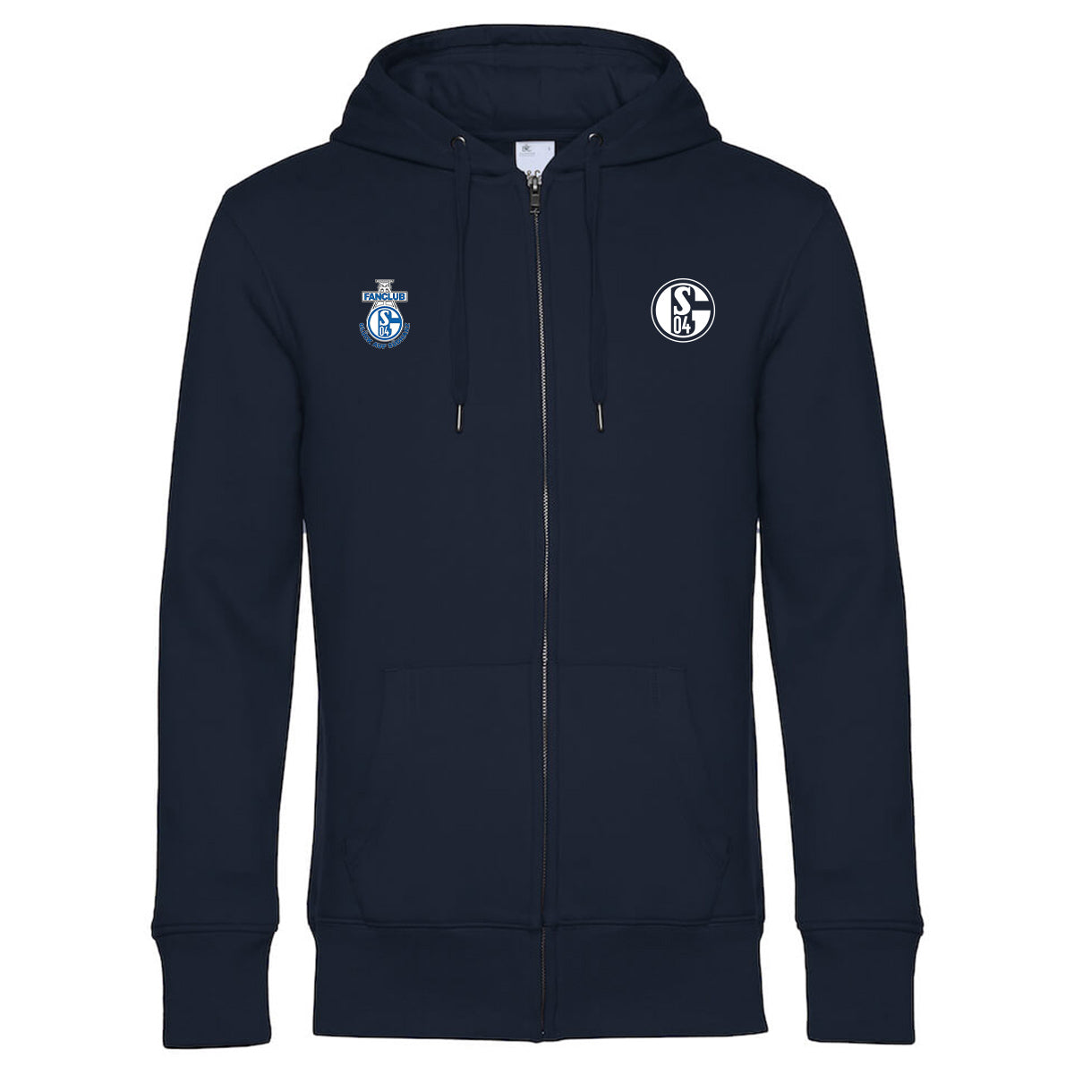 Zip-Hoodie Schalke Fanclub Glück Auf Südharz